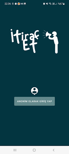 Android application İtiraf Et! screenshort
