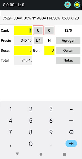 Basso Seller Screen 3
