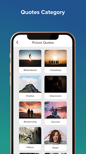 Android application Picture Quotes and Creator App screenshort