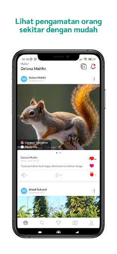 Android application RMU Biodiversity screenshort