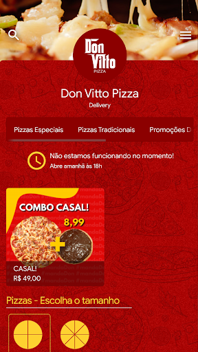 Don Vitto Pizza Screen 2