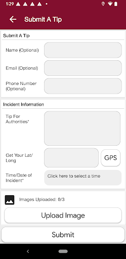 Birmingham Police Department Screen 3