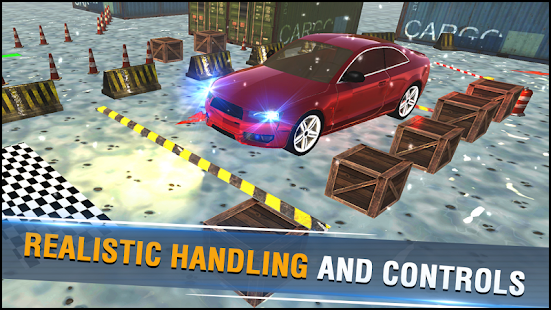 Winter Car Parking Drive Free Game : 3D Car Games Varies with device screenshots 1