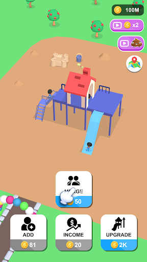 Android application Idle Slide Tycoon screenshort
