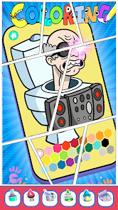 Scientist Skibydy Toilet Color 1.0 APK + Мод (Unlimited money) за Android