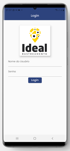 Android application Ideal Rastreamento screenshort