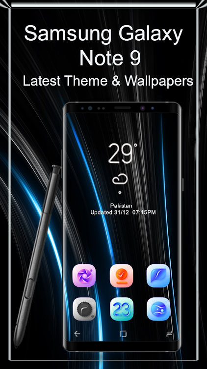 Theme for Samsung Galaxy Note9 - 1.0.6 - (Android)