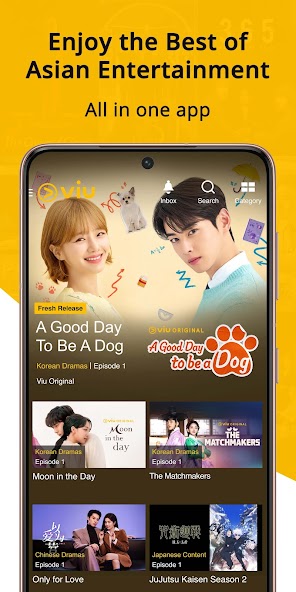 Viu : Korean & Asian content 1.57.1 APK + Mod (Unlimited money) para Android