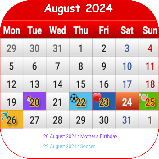Liberia Calendar 2024 logo