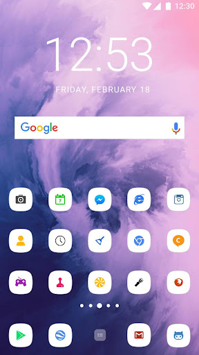 Theme for Motorola One Vision Screen 3