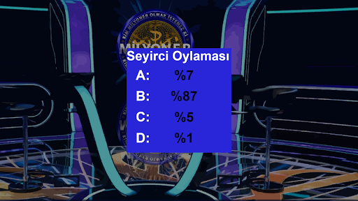 Milyoner olmak ister misin? Screen 3