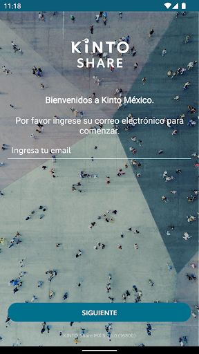Android application KINTO Share México screenshort