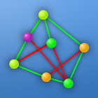 Untangle lines - logic game for brain skill 