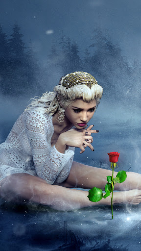 Android application beautiful fairies wallpaper screenshort