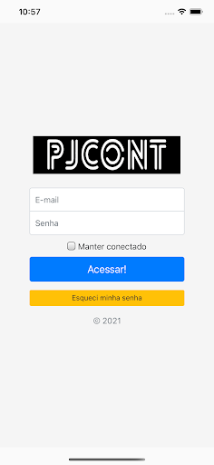 Android application PJCONT screenshort