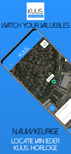 Android application KUUS. Watch your valuables screenshort