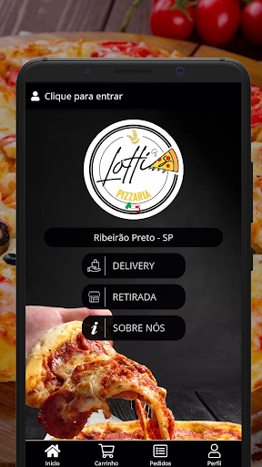 Android application Lottis Pizzaria screenshort