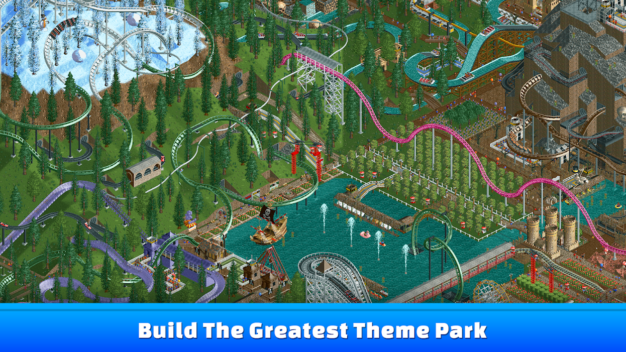 Image from RollerCoaster Tycoon Classic