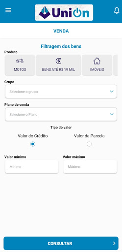 Android application UniOn - App de Vendas Unifisa screenshort