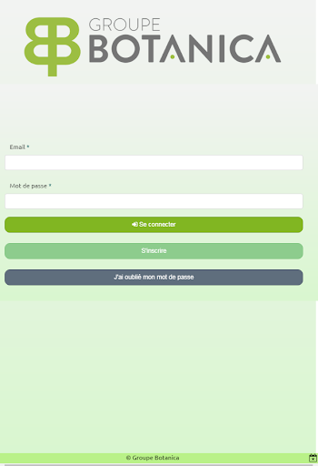 Android application MyBotanica screenshort