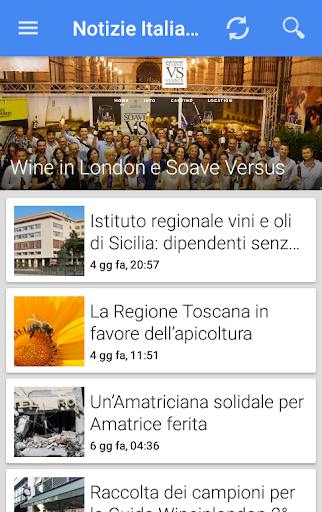 Android application EgNews screenshort
