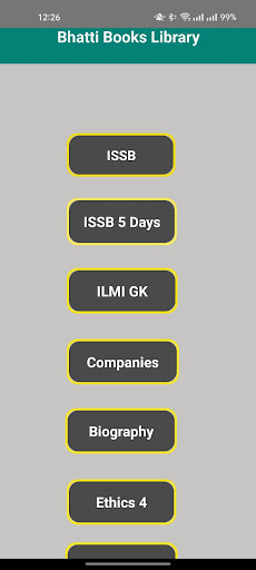 Android application Bhatti Books screenshort