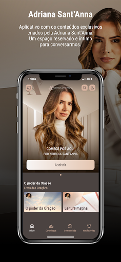 Android application Adriana Sant'Anna screenshort
