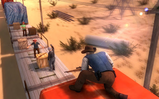 Android application Sniper 3d Train Shooter screenshort