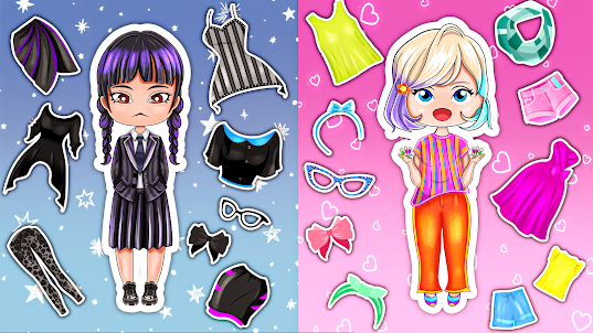 Chibi Doll Dress Up Girl Games