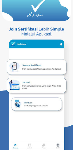 NAS Asesi Screen 2