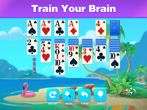 Screenshot of Solitaire Journey: World tour