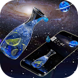 Dream bottle galaxy theme icon