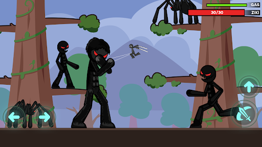 Android application Stick vs Titans screenshort
