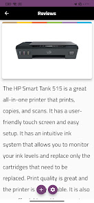 Captura 4 HP smart tank 515 App Guide android