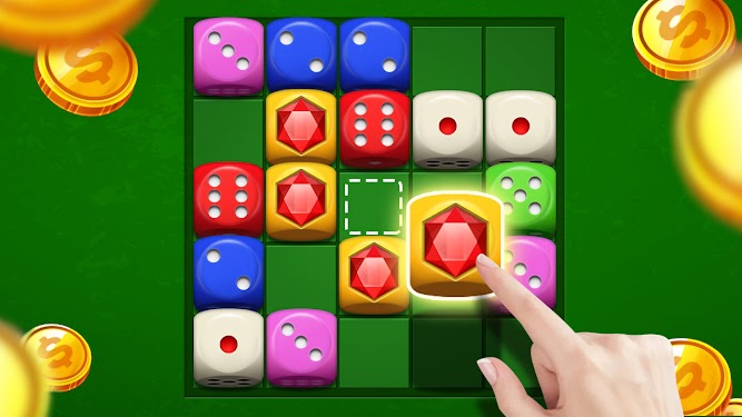#3. Dice-Merge puzzle (Android) By: Red cat studio-focused puzzle game