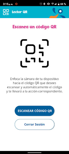 Yakupark Lector QR Screen 2