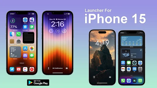 Launcher For iPhone 15 Pro