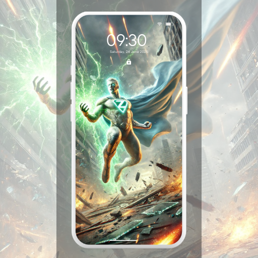 AI Superhero Wallpaper 4K
