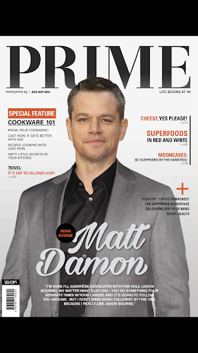 Android application PRIME Magazine screenshort