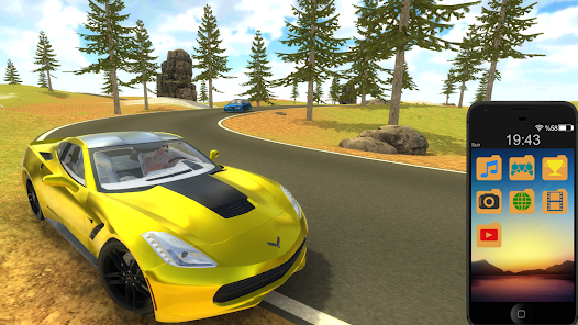 Corvette C7 Drift Simulator  screenshots 4