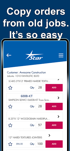 Star LumberPro Screen 3