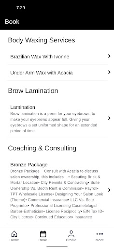 Acacia B. Brows and Beauty Screenshot 2 - AppWisp.com