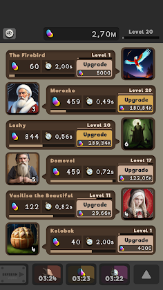 Idle Slavic Magic Bean Story - Screenshot 3