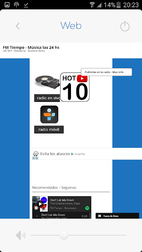 Fm Tiempo Screen 2