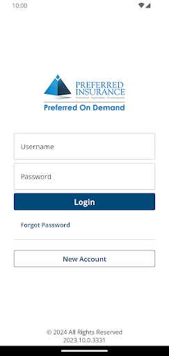 Android application Preferred On Demand screenshort