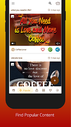 Coffee Lover Stories - Coffee Quotes, Wallpapers