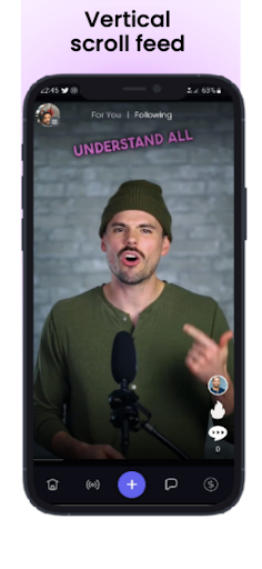 Android application urFeed screenshort