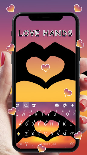 Android application Sunset Love Theme screenshort