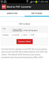 Word to PDF Converter 2.7 Screenshots 2