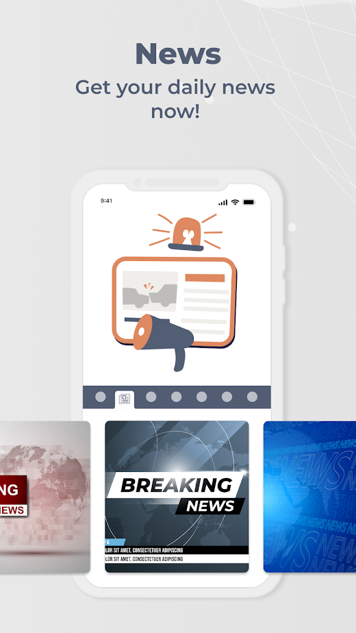 Android application News Keyboard screenshot